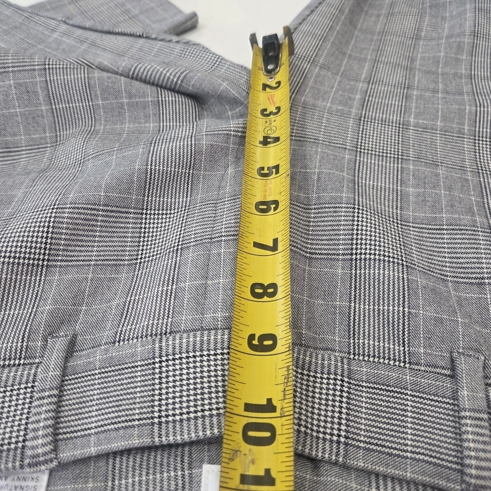 Gap Chatham Black White Houndstooth Glen Plaid Dress Ankle Pants 4 NWOT. - Picture 12 of 13